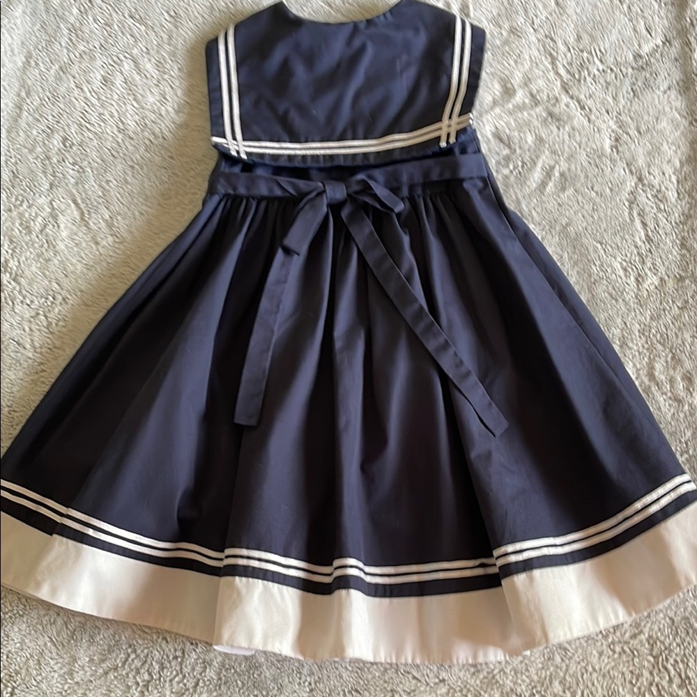 Sophie Rose Blue and White Sailor Collar Sundress SZ 6X
Red Nautical - Picture 4 of 4